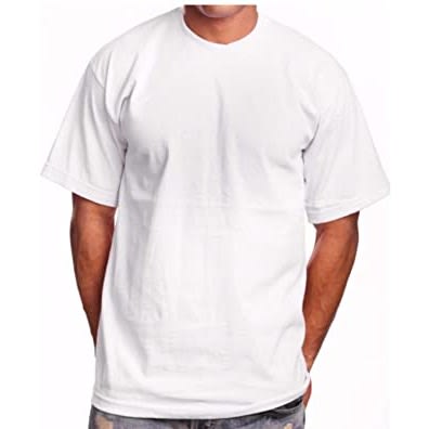 Plain Unisex T-shirt - White