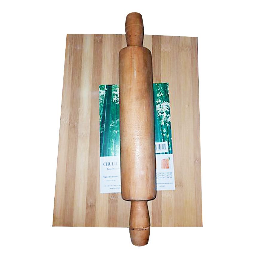 Bamboo Chopping Board And Movable Rolling Pin