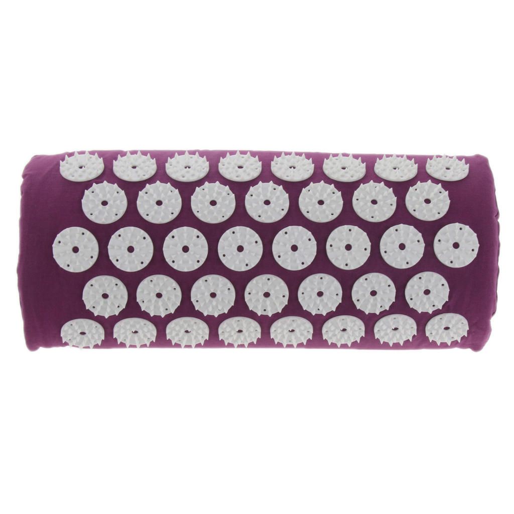 Comfort Acupuncture  Sports Pillow Set Back Pain Relieve Purple