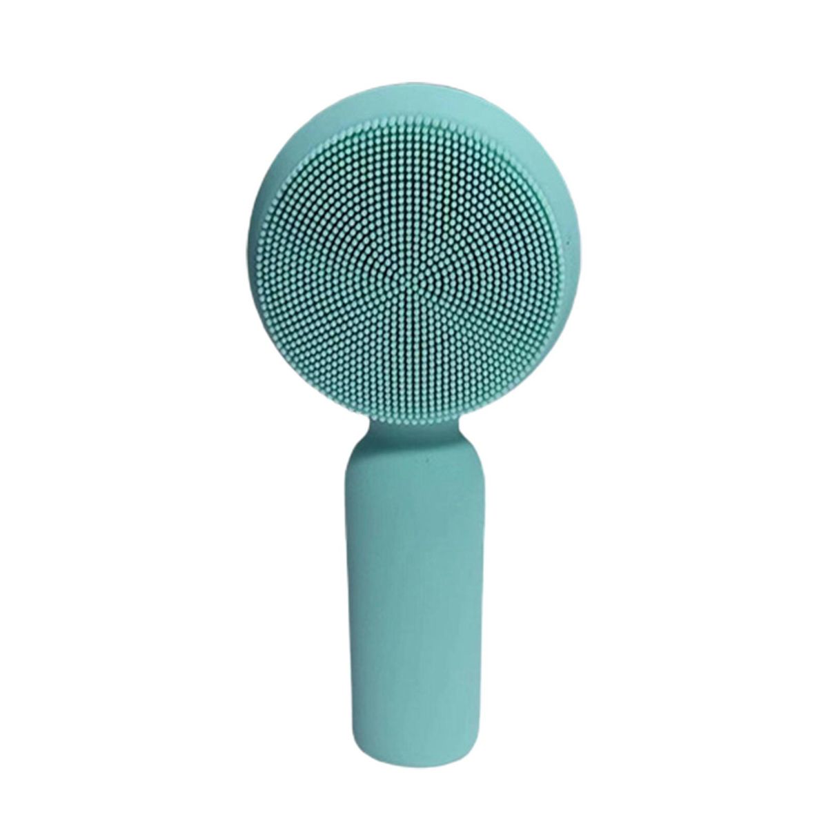 Face Scrubber Men Women Silicone Face Scrubber Green