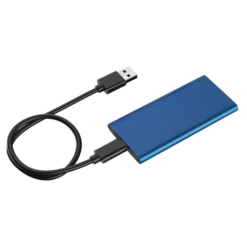 MSATA To USB 3.1 3.0 Type-c SSD Enclosure Aluminum Portable Hard Drive SSD Case 3*3/3*5cm Mini SATA Laptop Solid State Disk Box