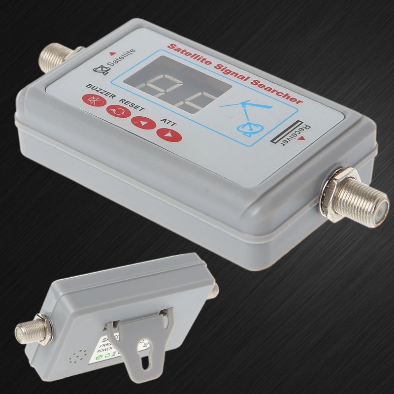 Digital TV Satellite Signal Finder Meter Searcher LCD Display
