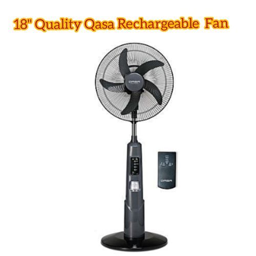 Quality 18inch Rechargeable Standing Fan Wit Remote Control