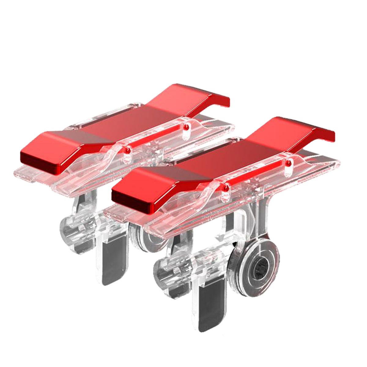 2Pcs E9 Gaming Trigger Quick Response Easy Installation-Red