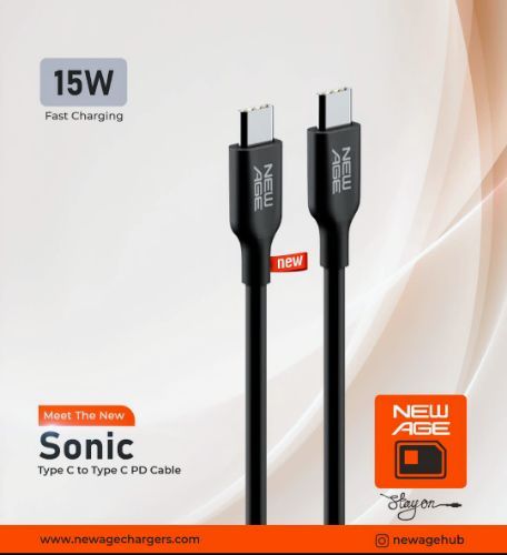 Super Sonic Type C To Type C PD  Fast Charging Cable