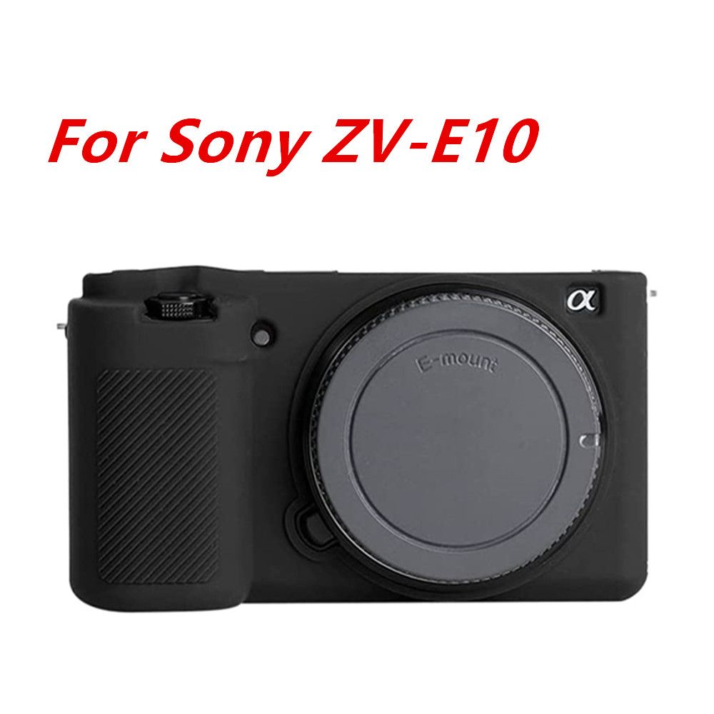 Silicone Case Cover Camera Bag For Sony A7IV A7M4 ZV-E10 ZV-1 A7c A9 A7R A7 A7S Mark III IV A7SIII A7III A7RIII A7RIV A9II ZV1