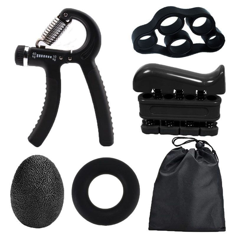 Hand Grip Strength Trainer Finger Exerciser Forearm Grip Workout Finger Stretcher Stress Relief