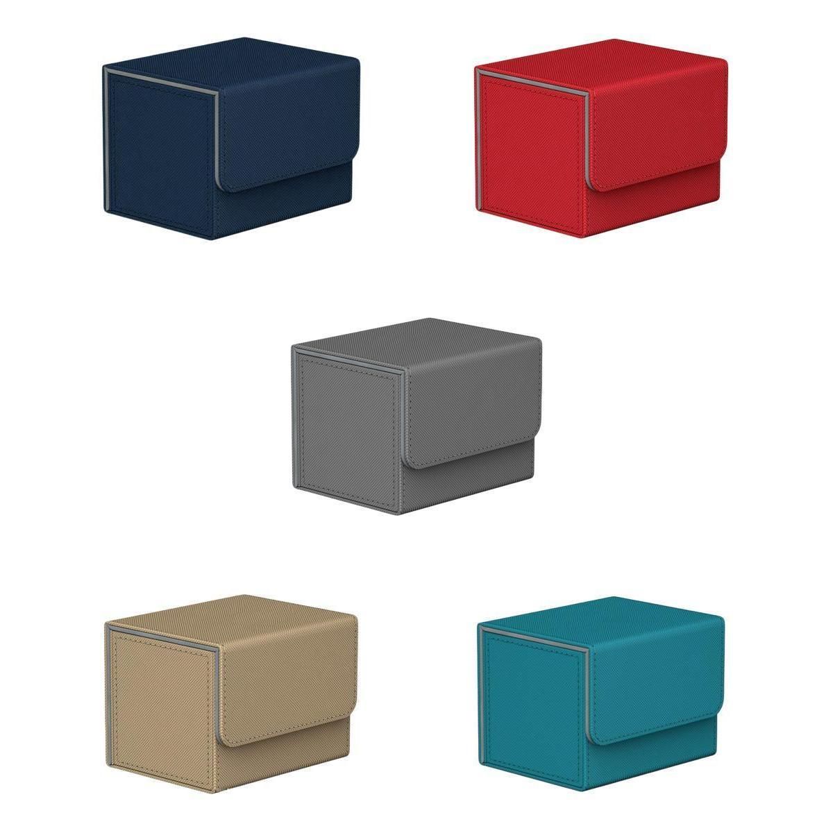 5 Deck Box Storage Holder Organizer W/ Closure Display