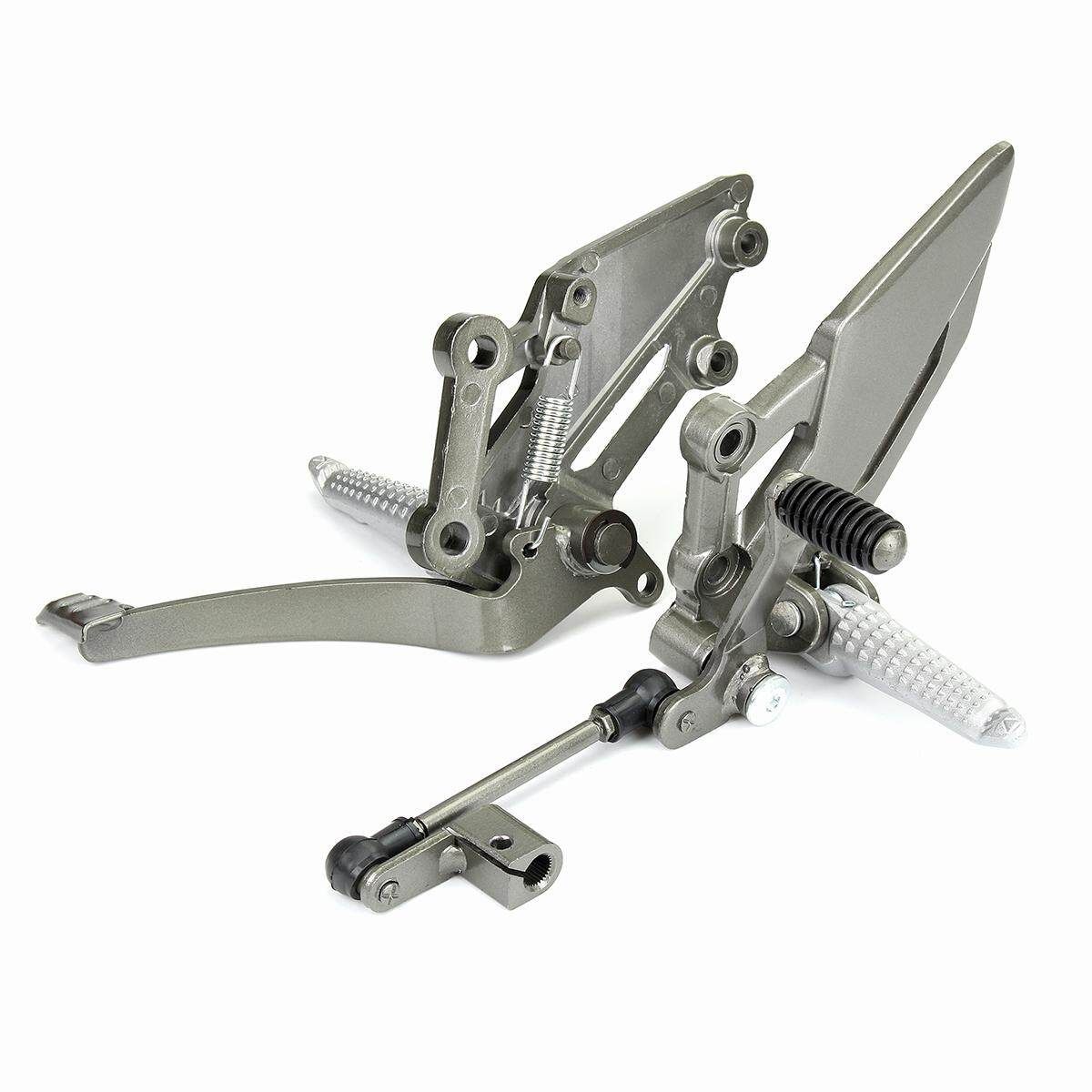 2x Left Right Rear Foot Peg Brake Pedal Footrest Bracket For Kawasaki Ninja 250