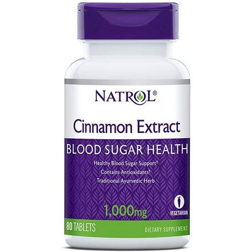 Cinnamon Tablets 1,000 Mg 80 Tab
