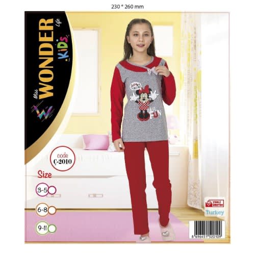 Wonder Nation Girl's Pyjamas Set