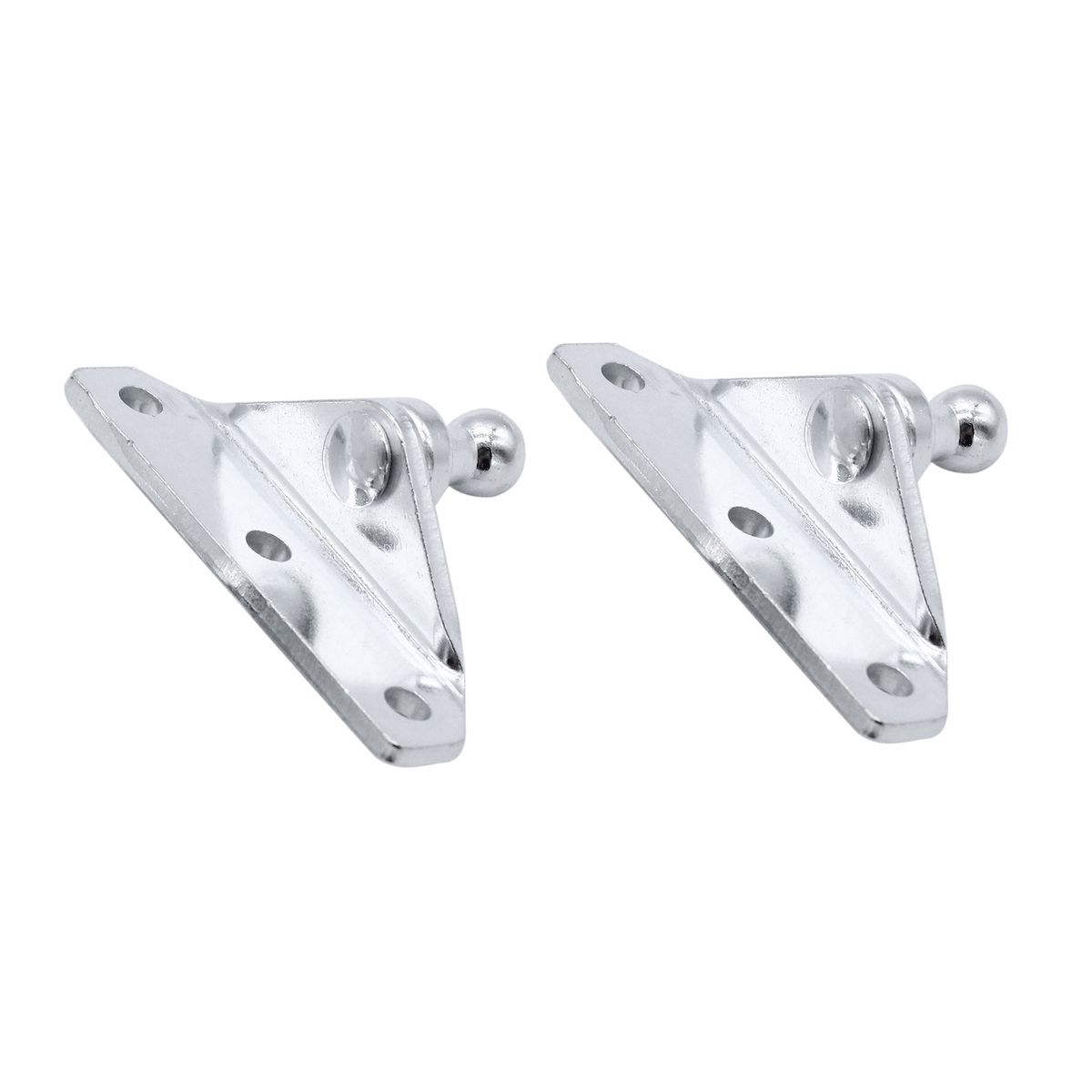 1 Pair Of Ball Stud Brackets For Gas Thruster/Strut Springs
