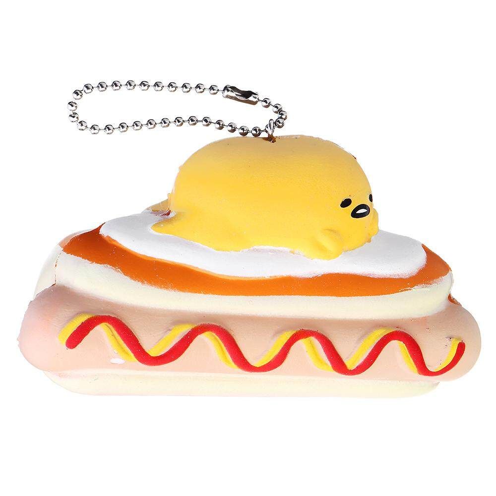 Gudetama Hot Dog Squishy With Packaging