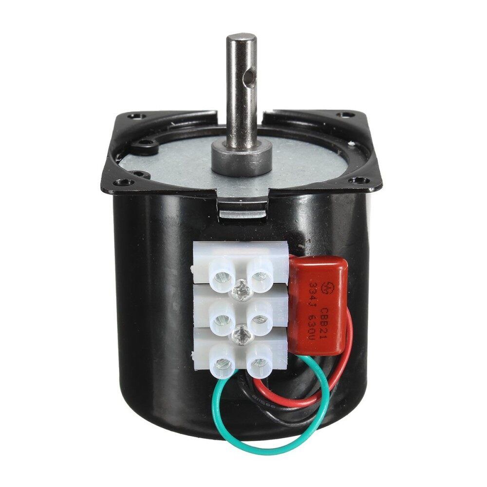 220V AC 20RPM Powerful High Torque Gear Box Synchronous Electric Motor 70mA 50HZ