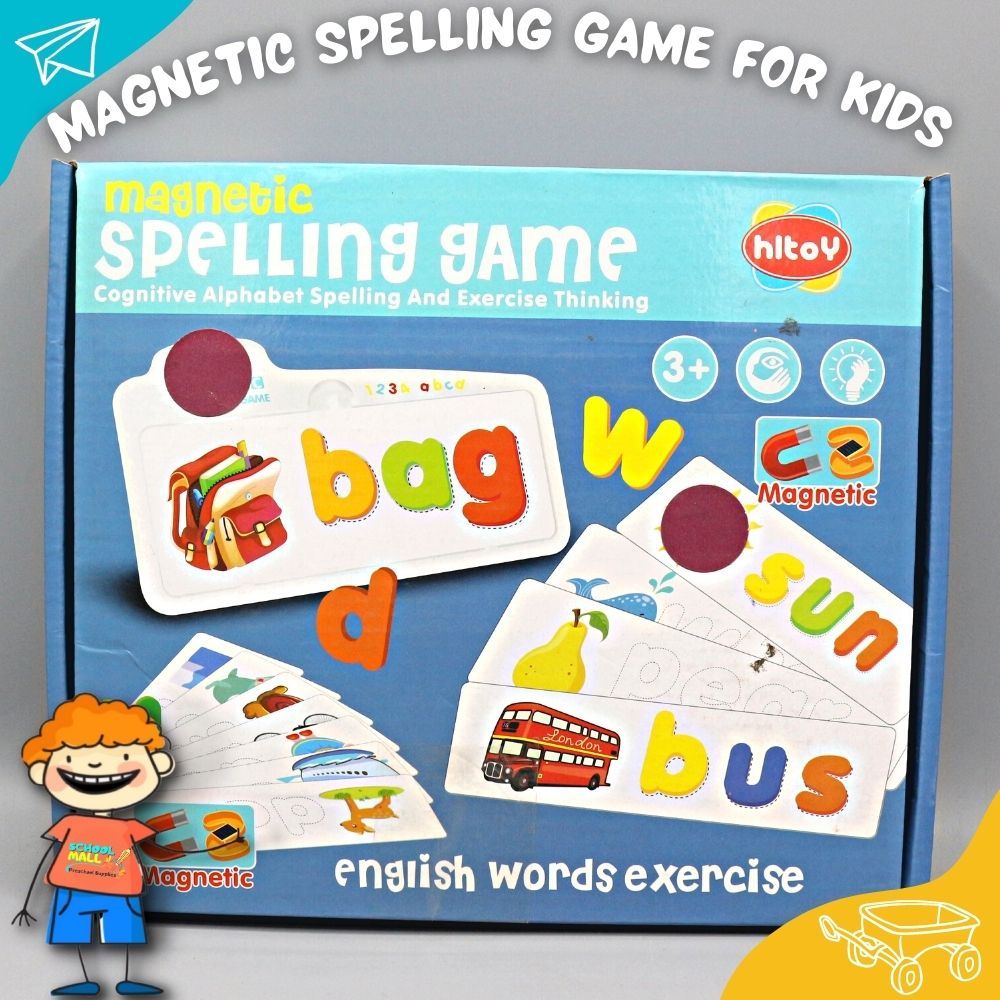 Magnetic Cognitive Exercise Spelling Game For Kids 3+