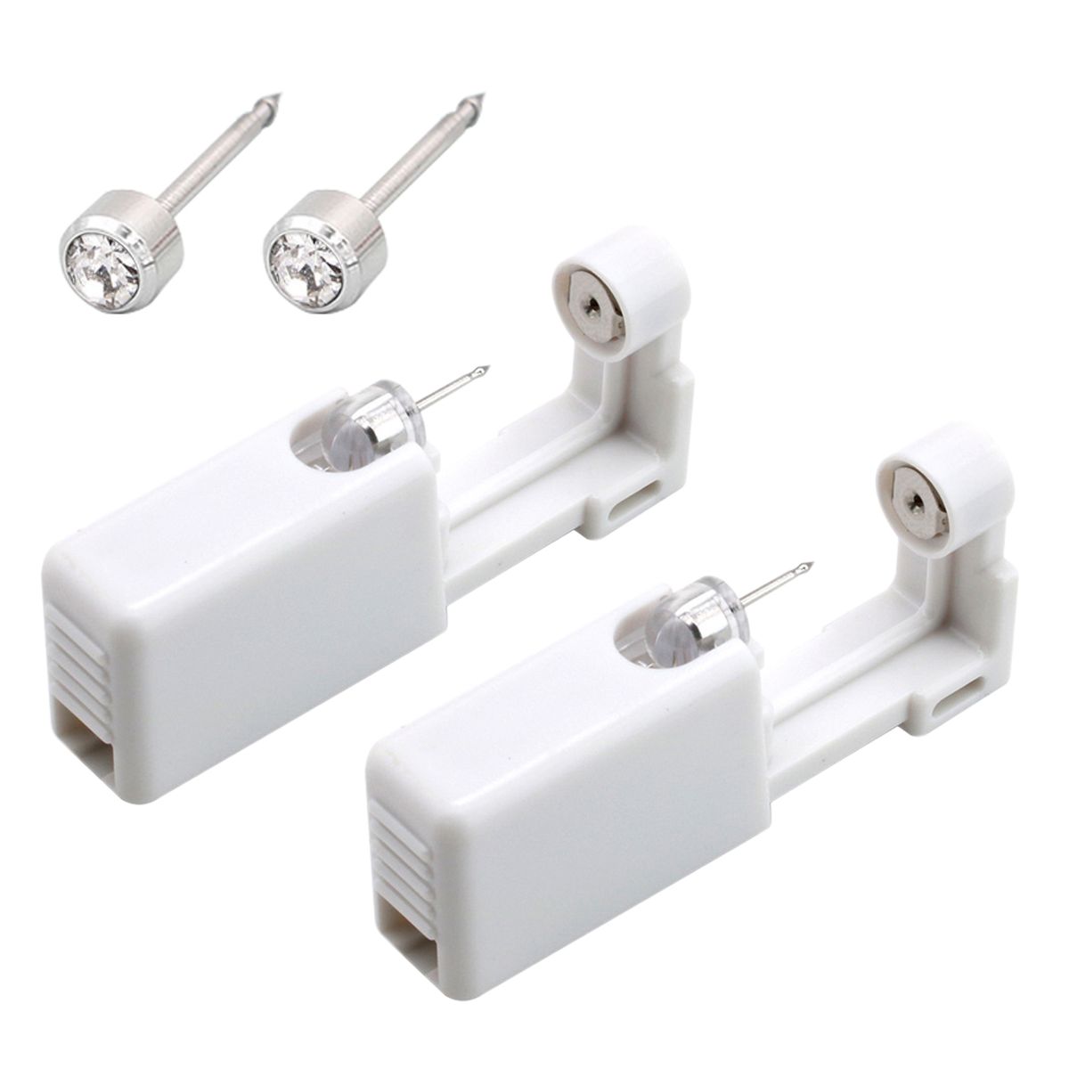 Self Ear Piercing Tool White Self Piercing Kit Disposable