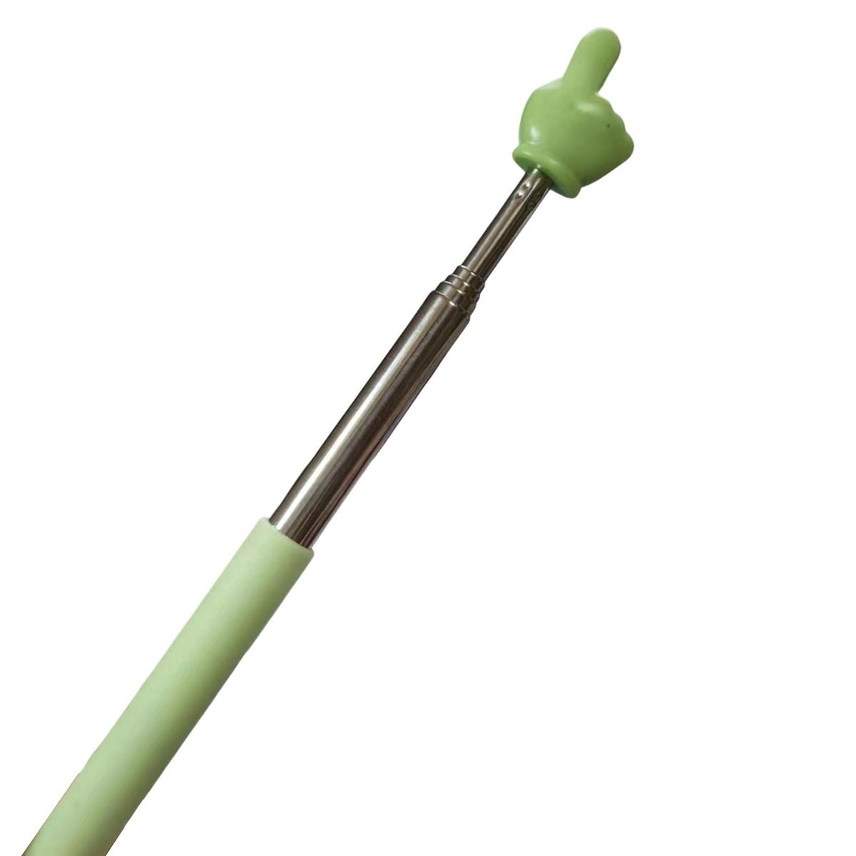 Whiteboard Accessory Telescopic Handheld Presenter for Classroom Green