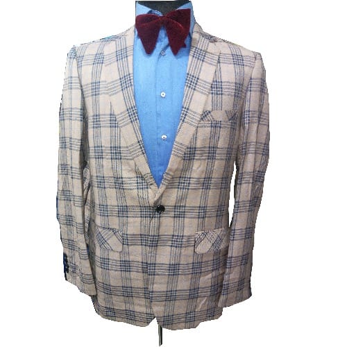 De Caprie Checkered Male Suit
