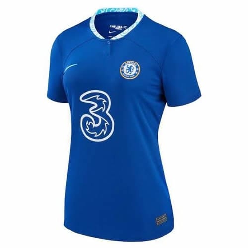 Lady's Official Chelsea Fc Home Jersey Blue