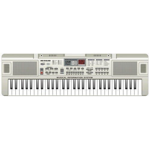 Electronic Keyboard Piano With Microphone & Charger - 61keys