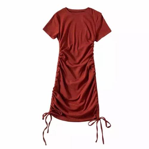 Women's Unique Dress - Wine