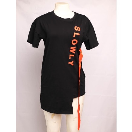 Black Short Tshirt Dress