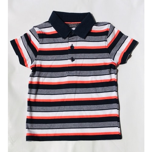 Boys Striped Polo Shirt