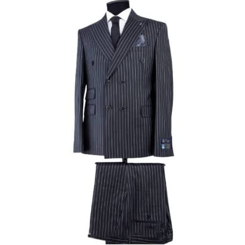 Turkey Designer Double Breasted Suit - 2 In 1