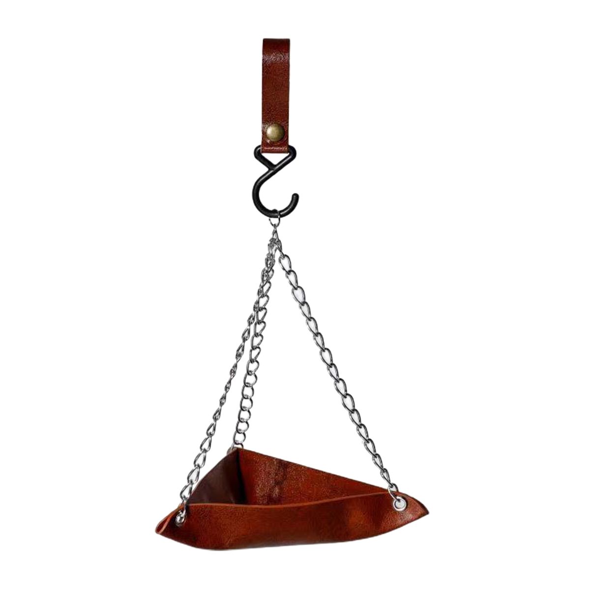 Bird Feeder Sturdy Weather-resistant Parrot Feeder Red