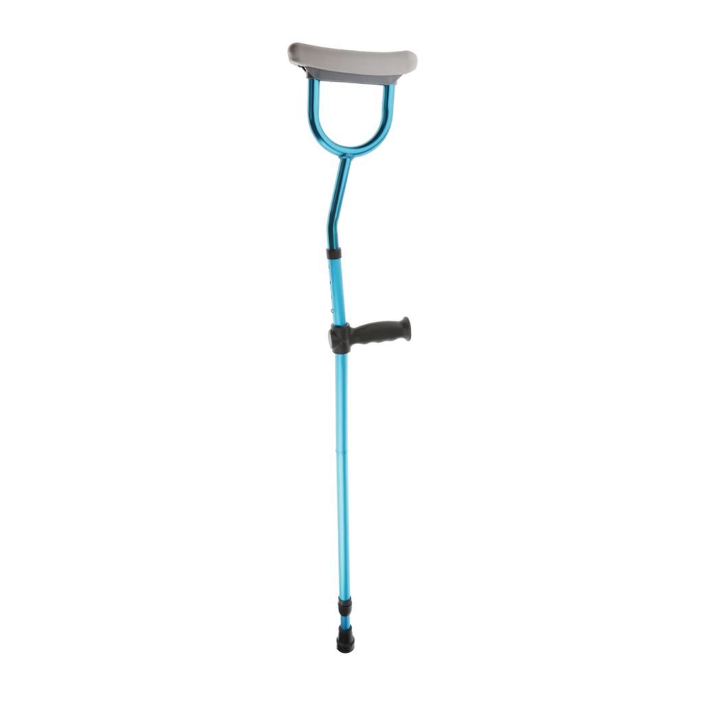 Folding Forearm Crutches Armpits  Walking Poles / Adjustable