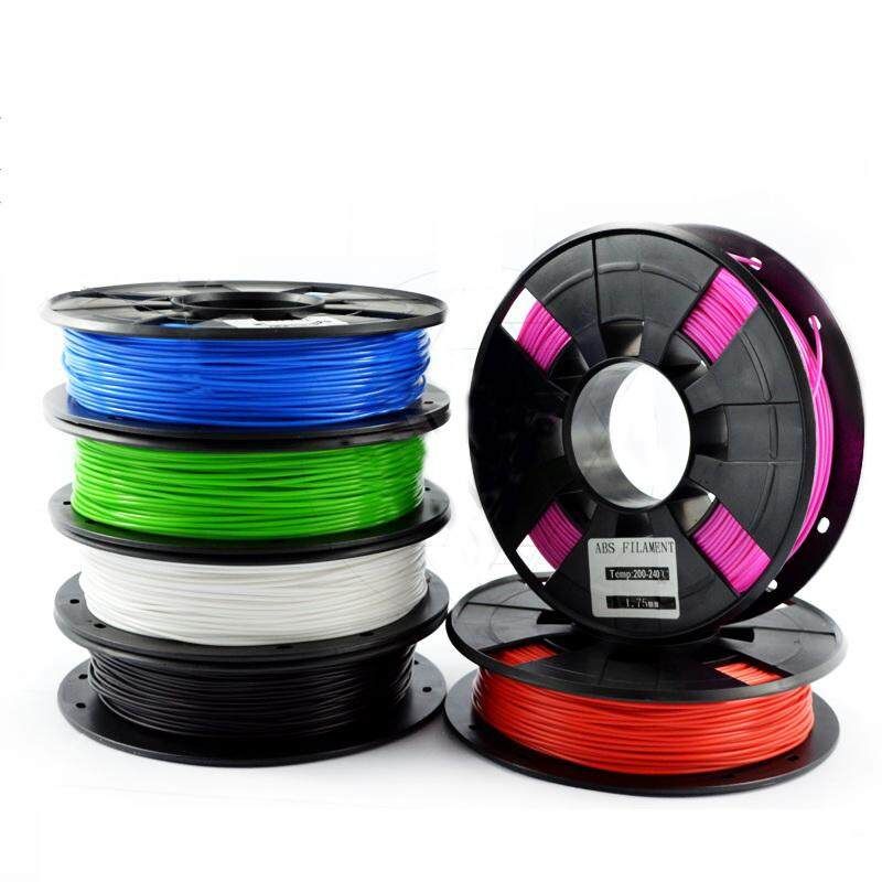 1KG 1.75mm PLA Filament For 3D Printer Black/White/Blue/Orange/Green/Pink/Red Multi- Pink