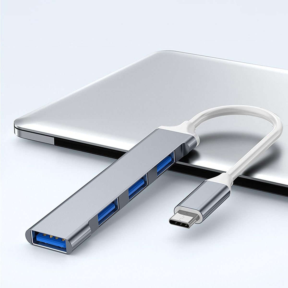 USB Hub 4 in 1 USB3.0 Type-C 3.0 Expansion Docking Station TYPE-C