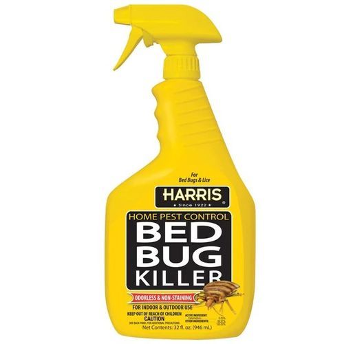 Bed Bug Killer,Liquid Spray Odorless Non-Staining 32 Oz 946 Ml