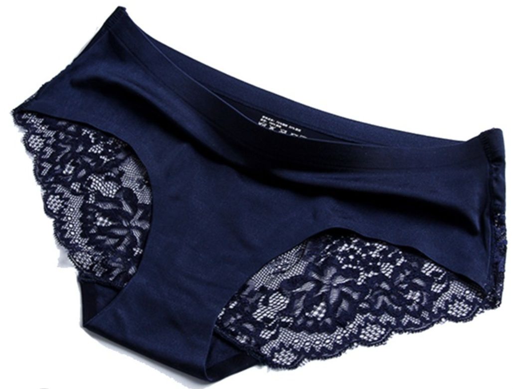 Top Quality Silky Women's Underwear (Blue)