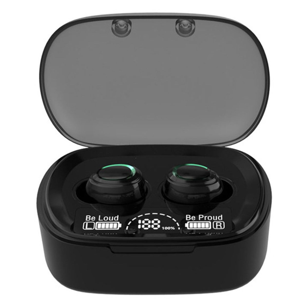 MD06 BT5.1 Wireless Earphones Auto Pairing Shock Bass Noise