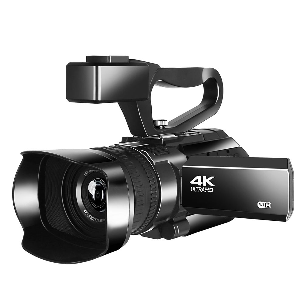 Live Streaming 30X Digital Zoom IR Night Touch Screen Black