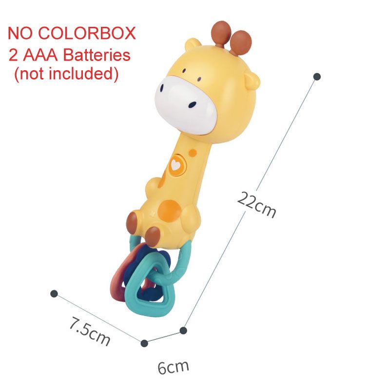 Baby Montessori Toys 0 12 Months Eletronic Hand Rattle