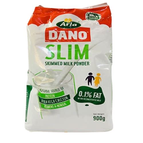 Arla Dano Slim Skimmed Milk Powder - 900g