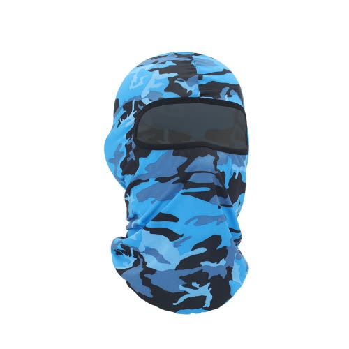 Cover Face Mask - Camo Sapphire