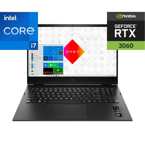 Omen 16 Gaming - 11th Gen - Core I7 - SSD - 16GB RAM - 1TB - 6GB Nvidia Rtx 3060 - Wins 11 Backlight