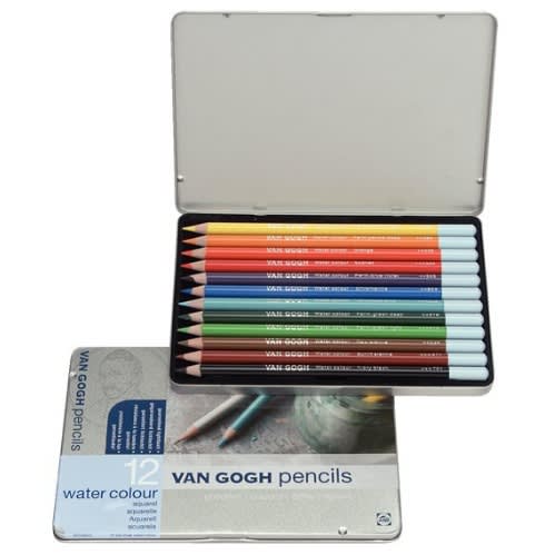 Van Gogh Water Colour Pencils Starter Set - 12 Colours