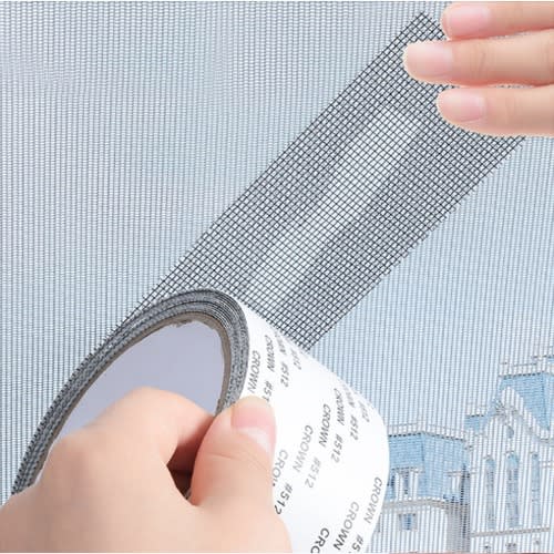 Anti Mosquito Door Net & Window Torn Repair Mesh Adhesive Sticky Tape