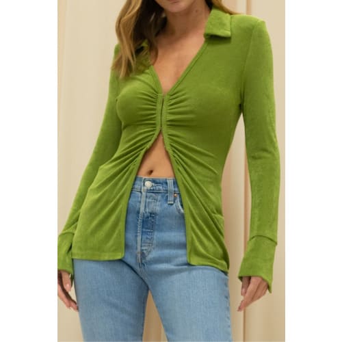 Olia Ruched Top