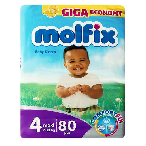Comfortfix Diapers - Size 4 - 80 Counts