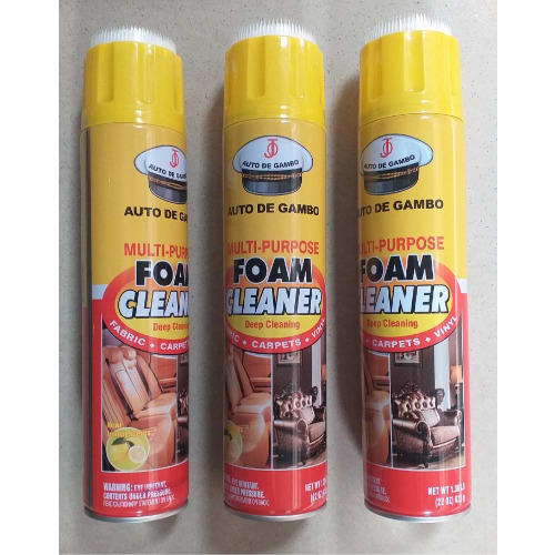 Auto De Gambo- Multi Purpose Foam Cleaner - Deep Cleaning - 3 Pieces - 623g