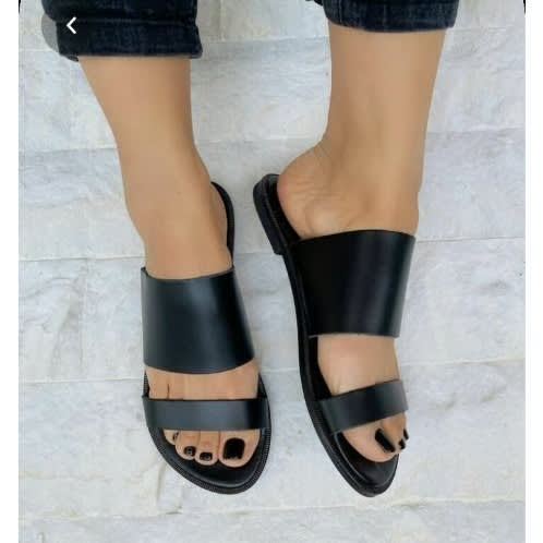Xtra Fit Ladies Slipper - Black
