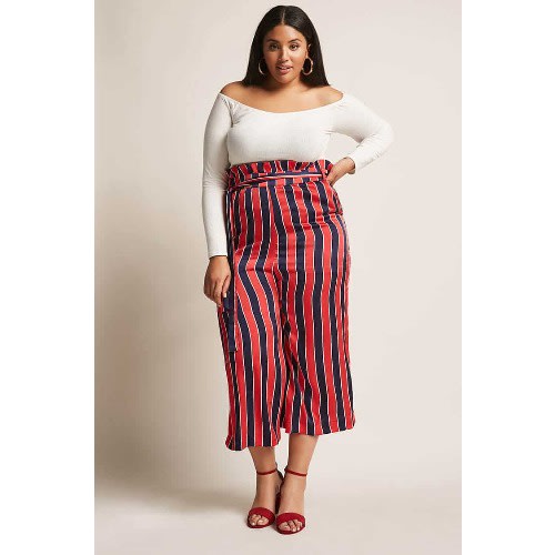 Reveuse Palazo Pants - Red Multicolour