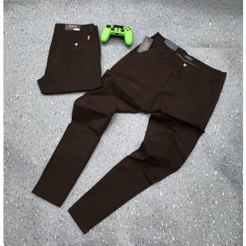 dark brown Mens Chinos