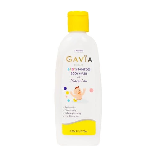 Natural Baby Shampoo Body Wash With Silver-ion - Advanced Formula- 200ml