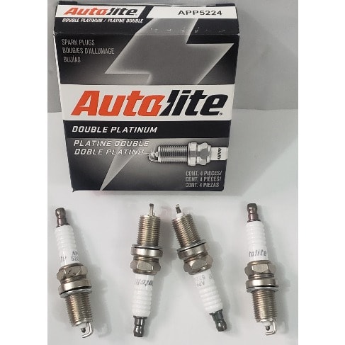 App 5224 Double Platinum Spark Plug - 4pieces
